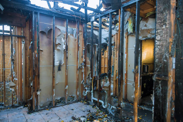 Professional Fire Damage Repair technician working in New Market, VA